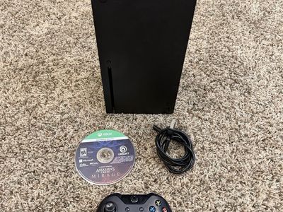 Xbox Series X 1TB Console - Black with Wireless Controller & Assassin's Creed Mirage