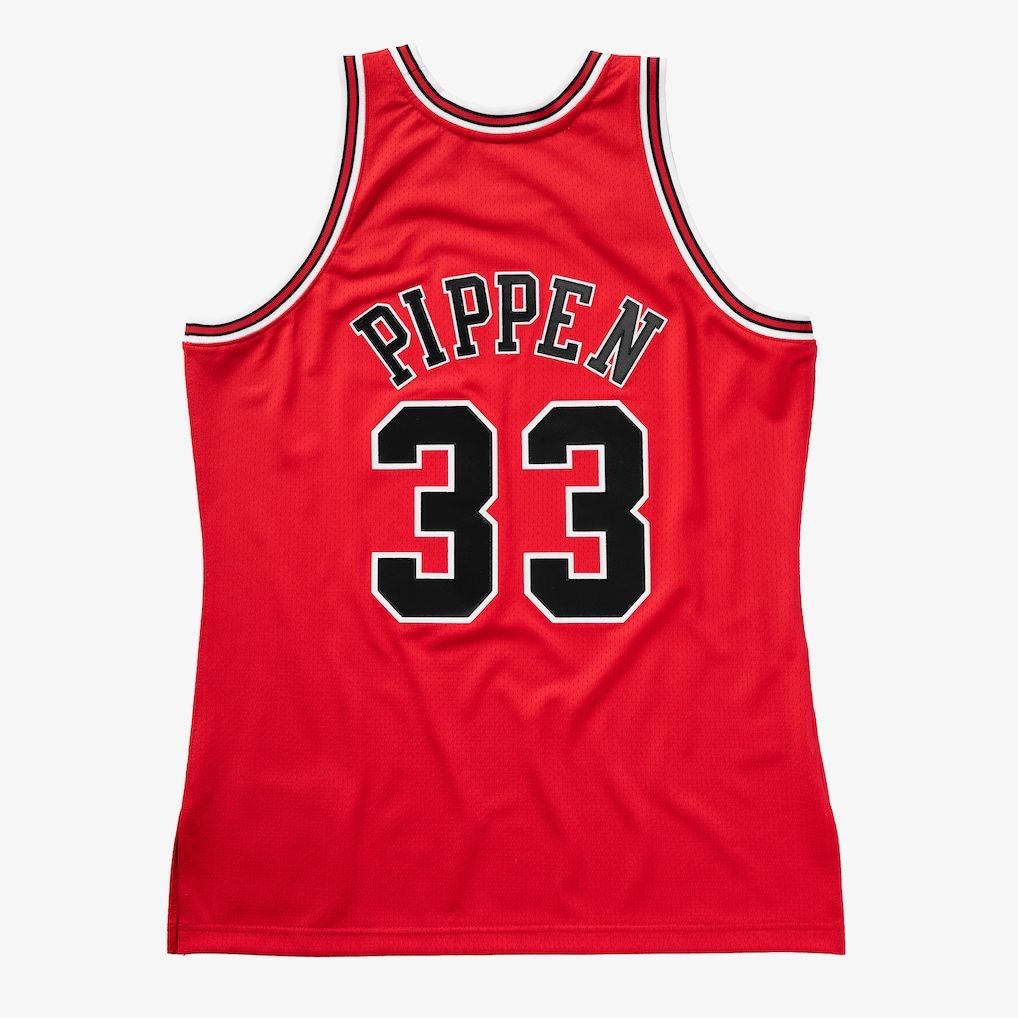 Scottie Pippen #33 | XL* | Chicago Bulls 1997-98 NBA Finals | Red | MOJ086