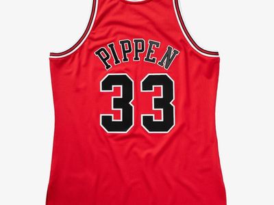 Scottie Pippen #33 | XL* | Chicago Bulls 1997-98 NBA Finals | Red | MOJ086