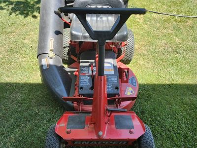 Snapper, riding lawn mower.