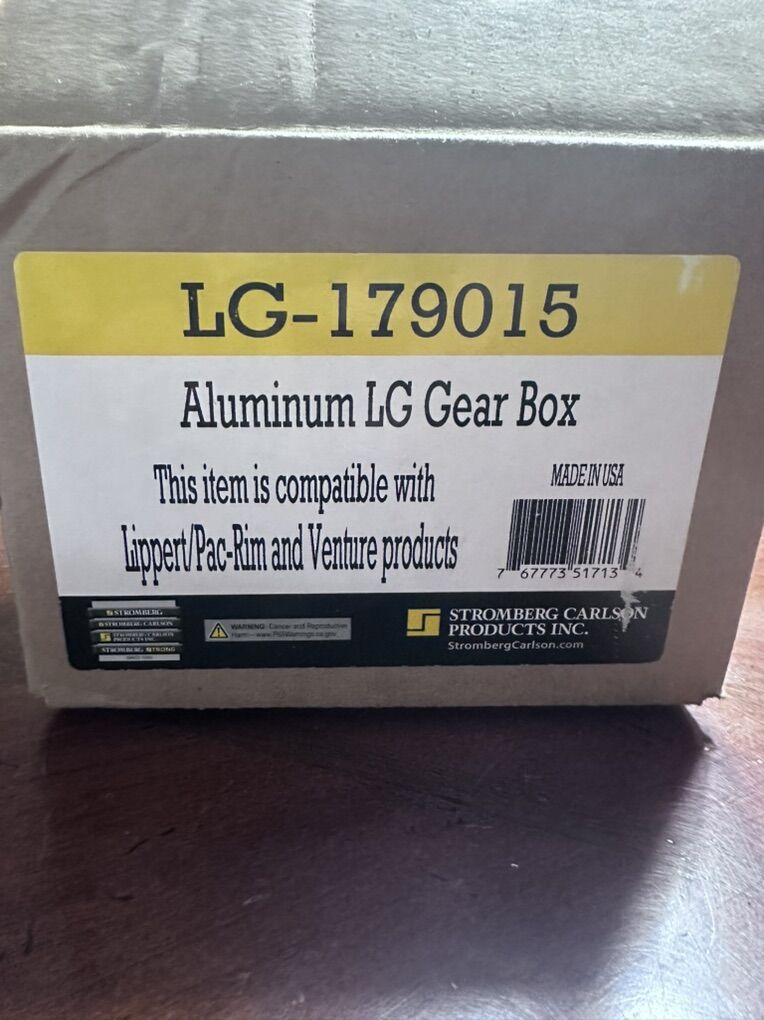 Aluminum LG Gear Box For 5th Wheel Trailer