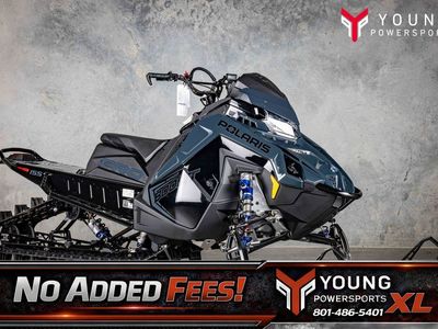 2026 Polaris® Patriot Boost RMK Khaos 155 Gloss Black / Blue Dusk