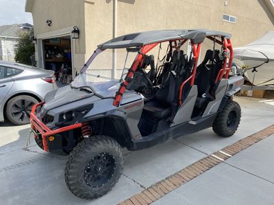 2018 Can-Am Commander Max XT 1000R 4-Seater UTV - Street Legal, 1700 Miles, Winch, Windshield