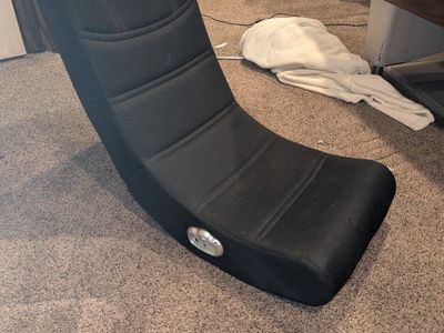 Extreme X Rocker Gaming Chair Model 5127001 - Black Floor Rocker
