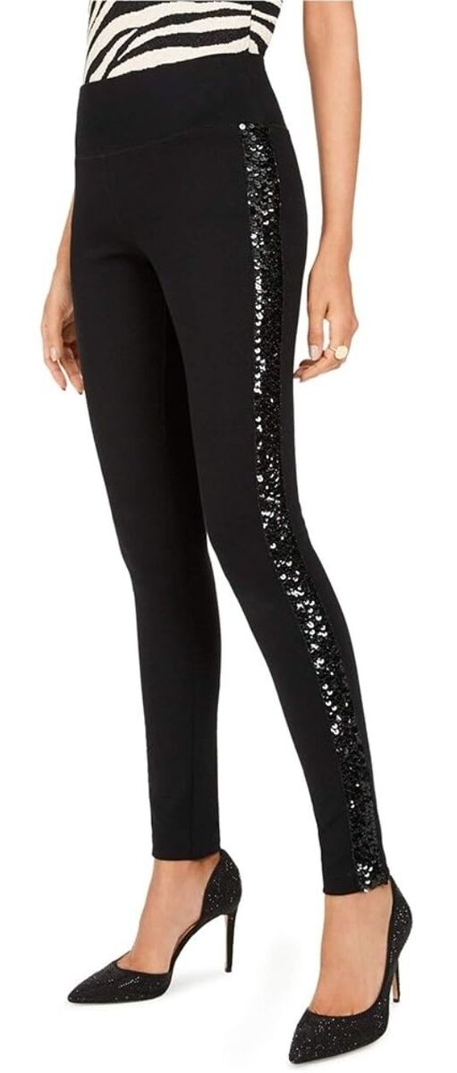 Women's Faux-Leather Lace-Sleeve Blazer