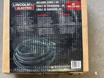 Lincoln welding cable