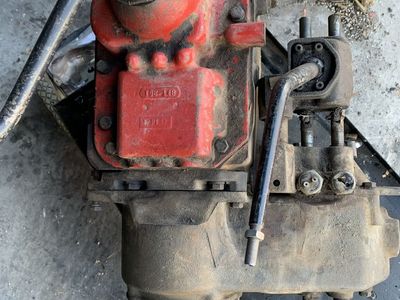 Transmission and transfer case