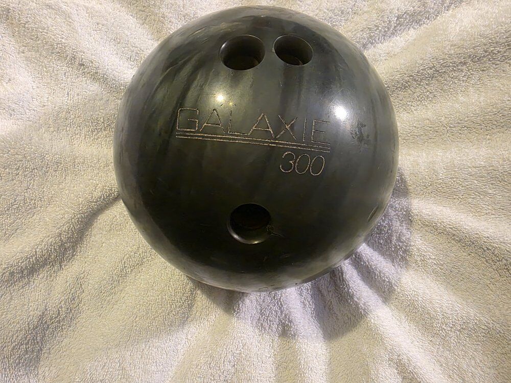 14 lb Ebonite Galaxy Bowling Ball + Vintage Bag