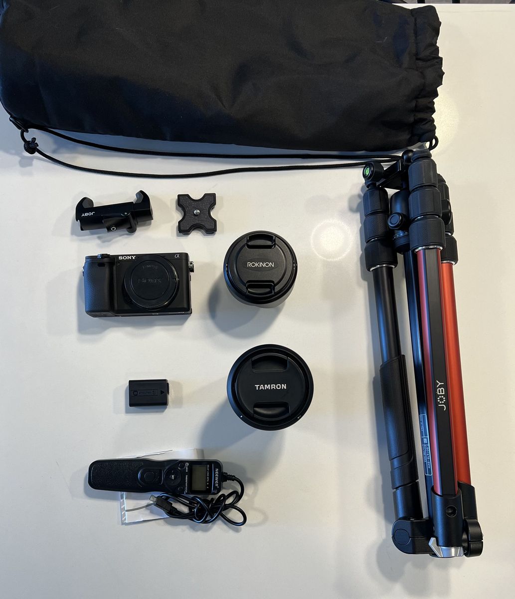 Sony a6400 Camera Bundle + Tamron 17-28mm F/2.8 + Rokinon 12mm - $1,750