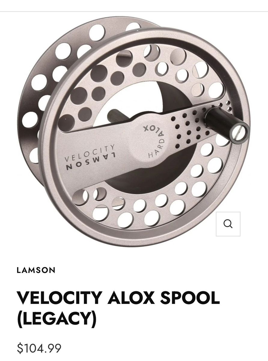 Lamson velocity fly reel