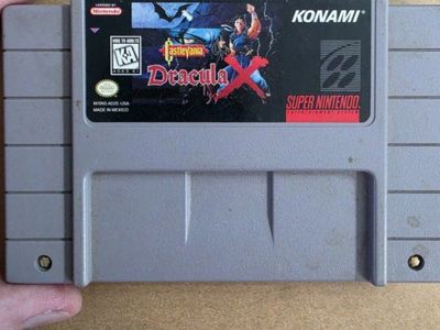 Castlevania Dracula x Snes SUPER RARE!