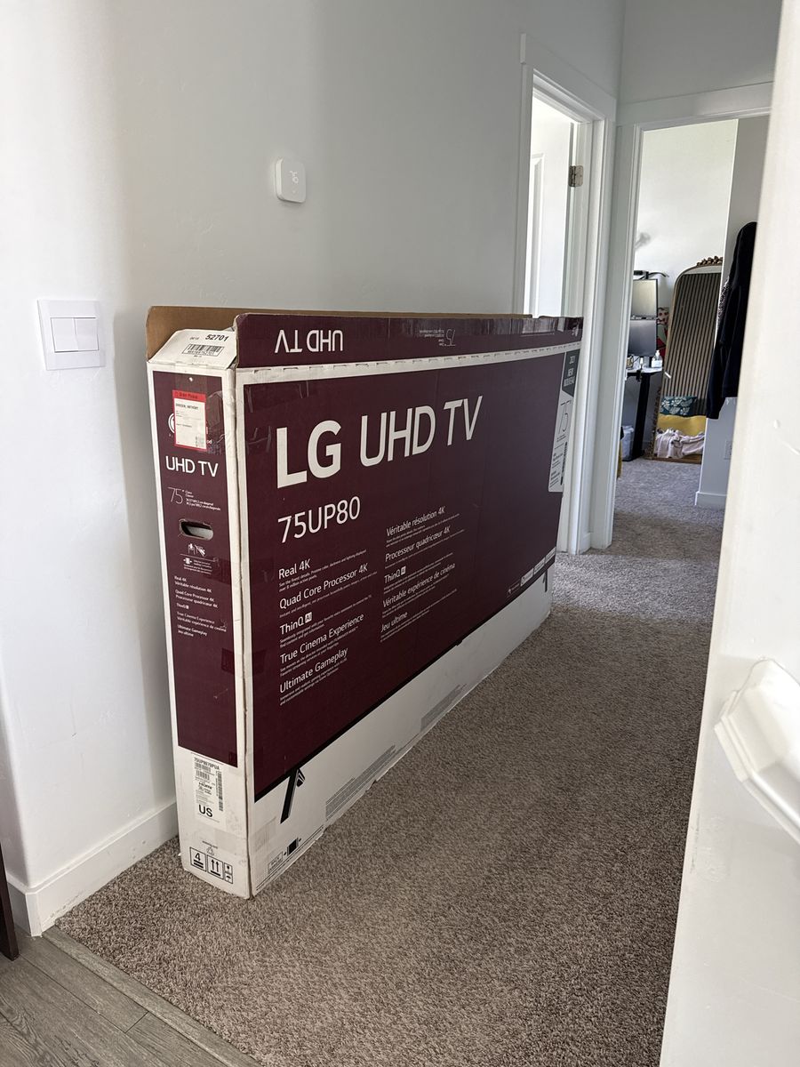 75 inch LG tv