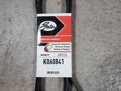 Gates Micro-V Serpentine Belt K060841 / 6PK2135