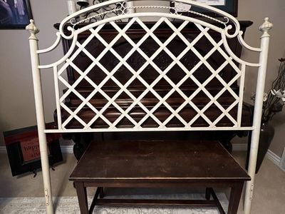 Queen 60" Metal Vintage Headboard