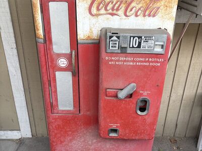 Vintage Coke machine