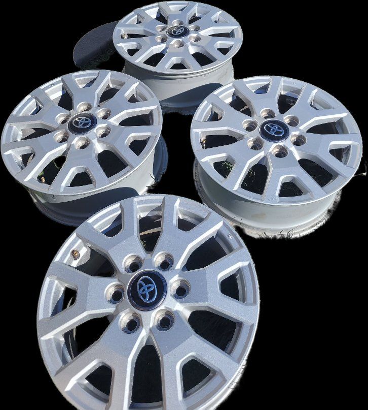 Set of 4 OEM Toyota  Silver Alloy Wheels - Factory Rims