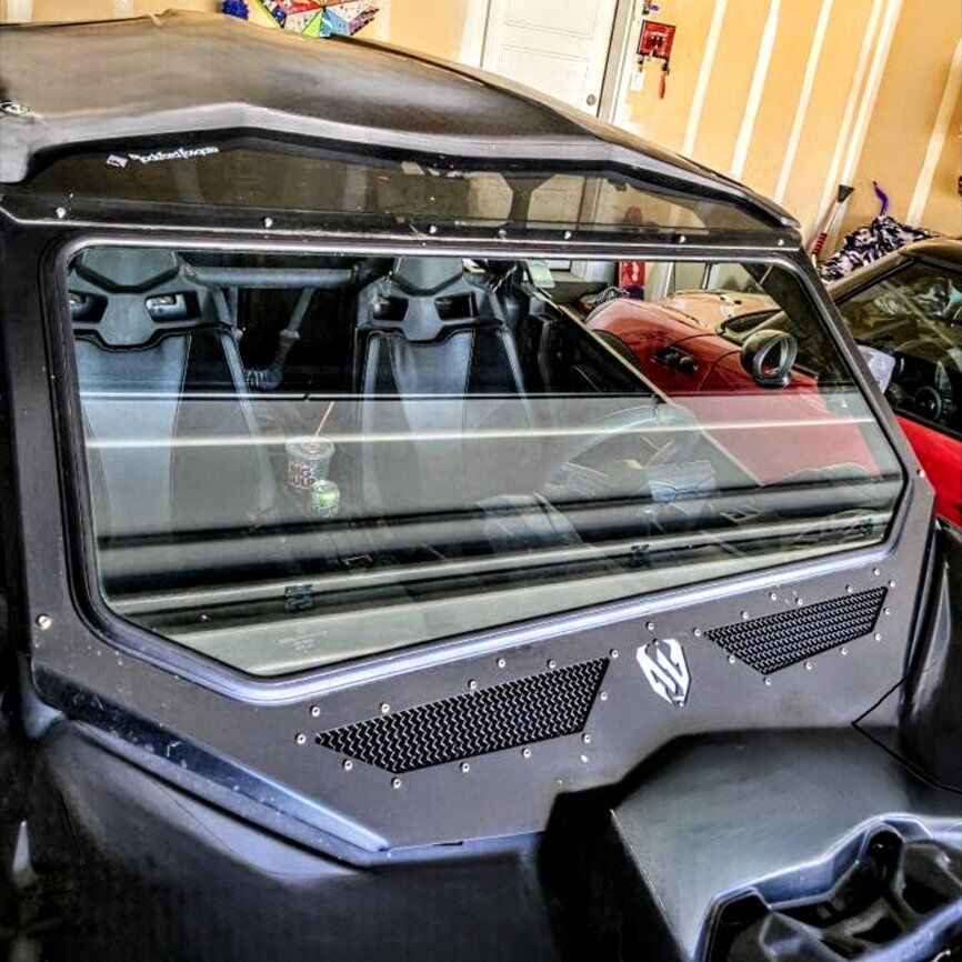 Can Am Maverick X3 full windshield with air vents