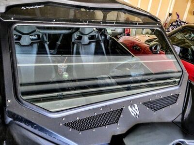 Can Am Maverick X3 full windshield with air vents