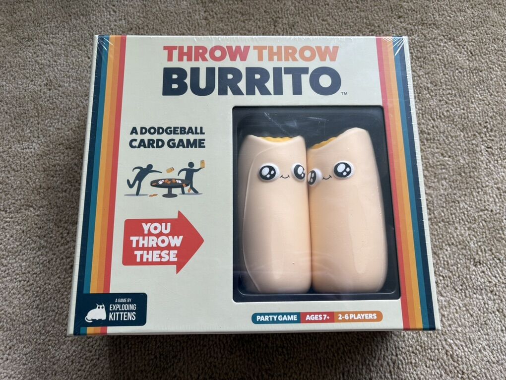 NEW Throw Throw Burrito game