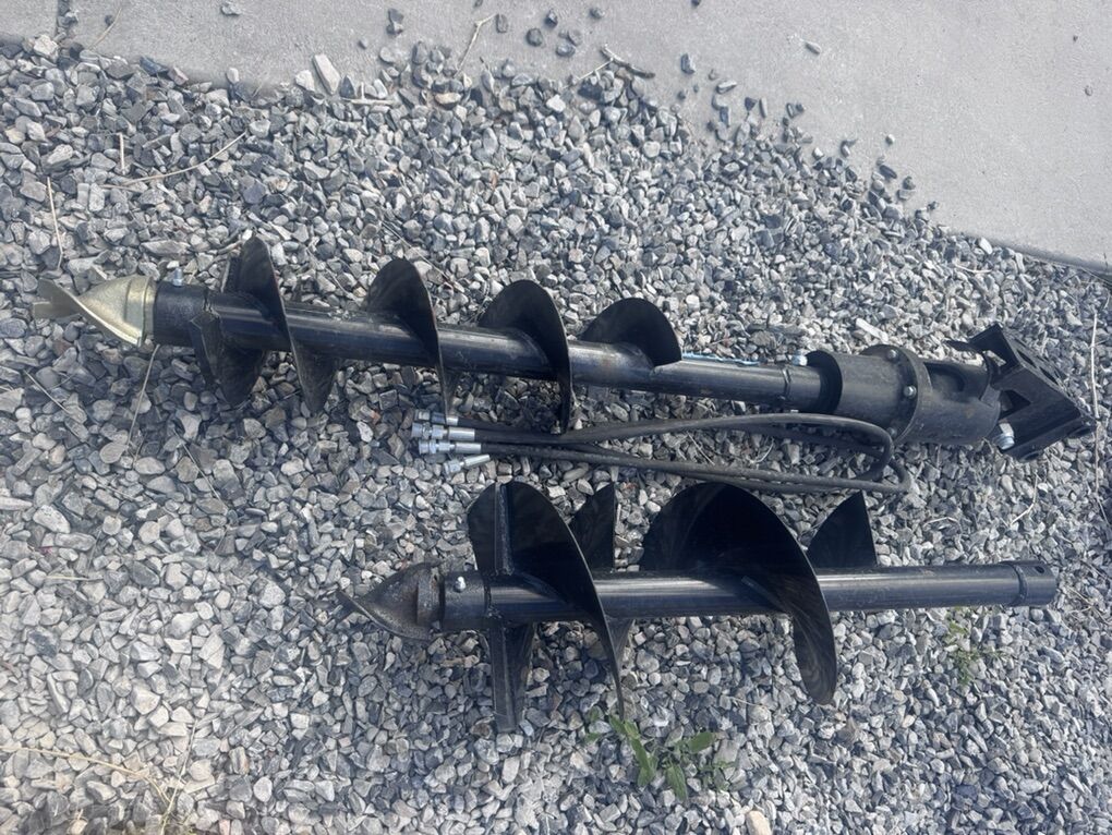 Mini Excavator Auger Attachment 8 12 Brand New