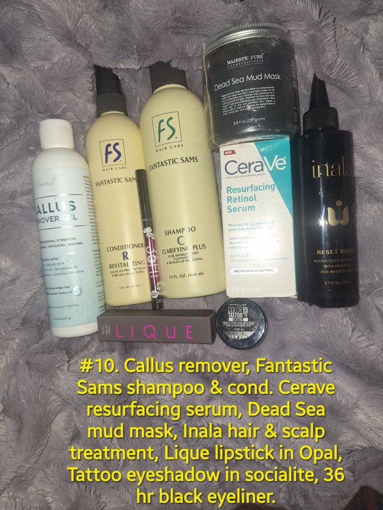 Assorted Beauty & Personal Care Lot: Hair, Skin, and Makeup Products - New Condition