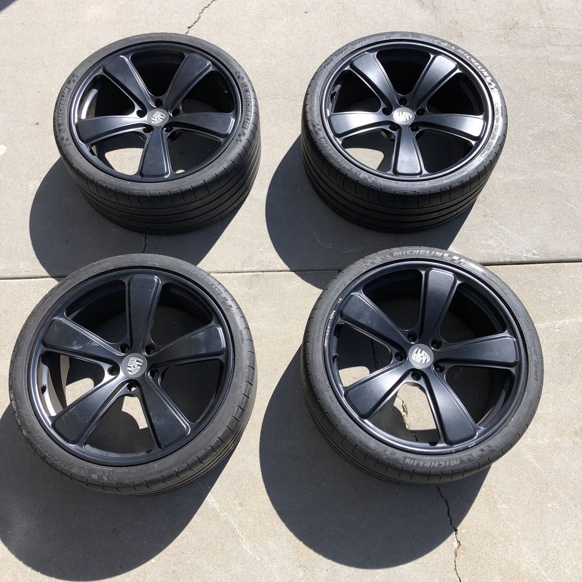 Porsche 22" Wheels Rims Set of 4