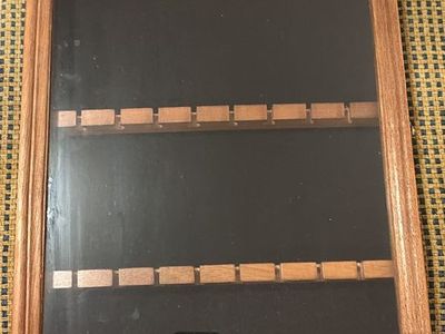 Trinket shelf, collector spoon display