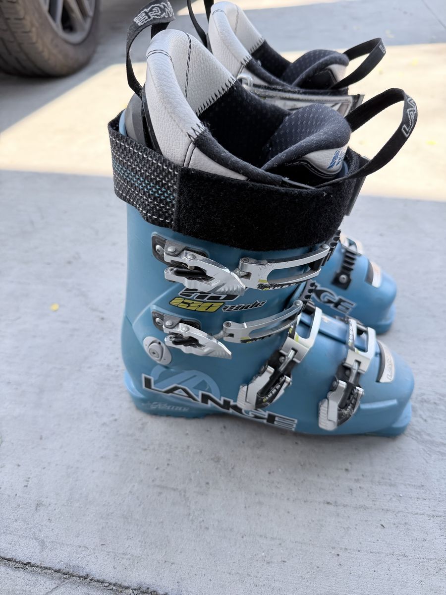 Lange Blue Downhill Ski Boots - Race Pro Fit Four Buckle