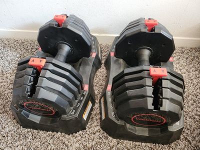 Weider Adjustable Dumbbells 10-50lbs