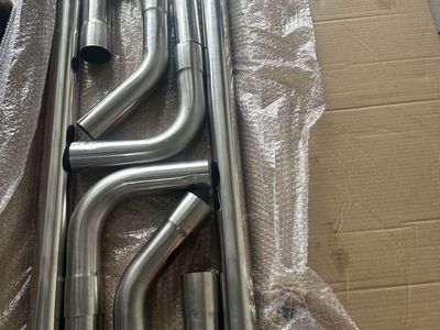 2.5 Inch pre fab exhaust kit