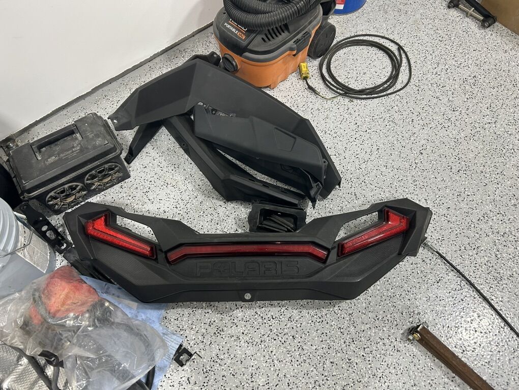 Polaris RZR plastics, Sway Bars, Shift Cable