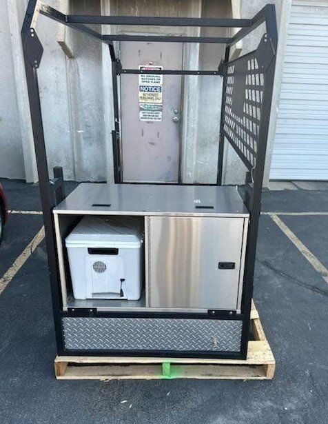 Rooftop Tent Trailer Rack & Built-In Kitchenette