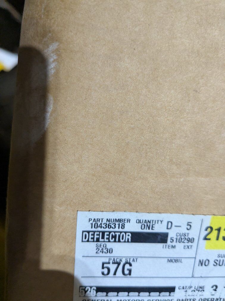 Buick Air scoop cauling