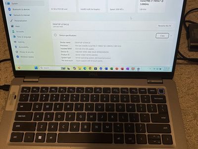 Dell Touch Laptop i7 Core 11th 1 TB SSD 32 GB RAM