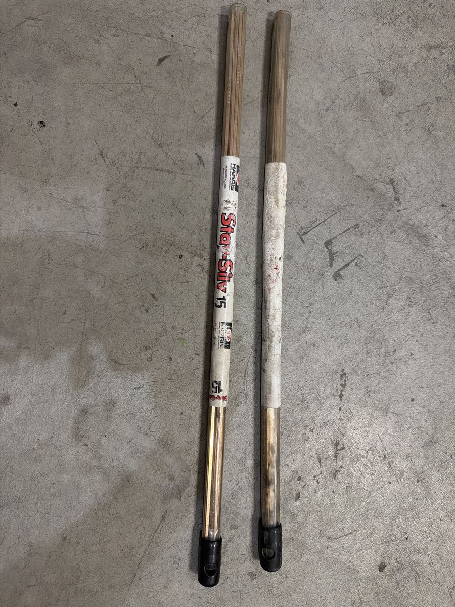 Harris Stay-Silv 15 Brazing Rods - 2 Pack, 15% Silver, HVAC Plumbing Soldering Welding