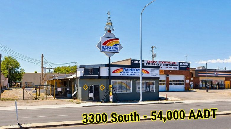 Warehouse with Fenced Yard & 3300 South Frontage - Reduction!
