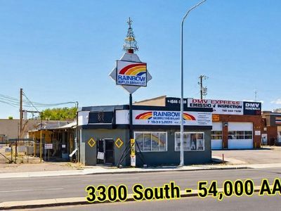 Warehouse with Fenced Yard & 3300 South Frontage - Reduction!
