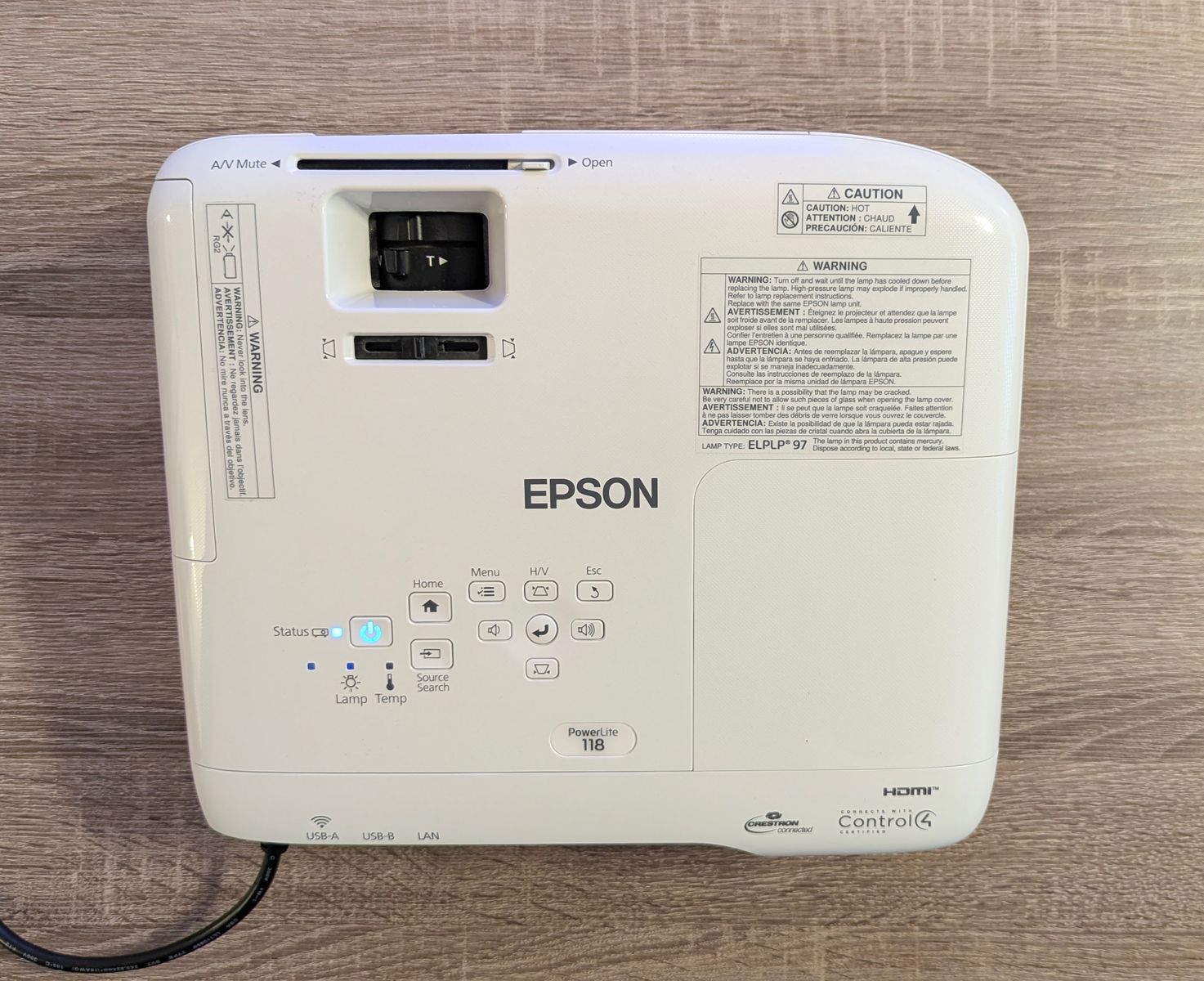 Epson Powerlite 118 Projector