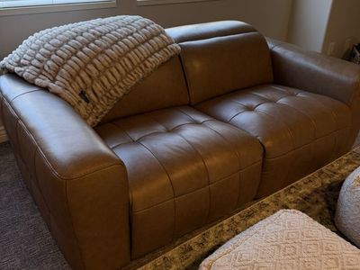 Top Green Leather Recliner Sofa Zero Gravity