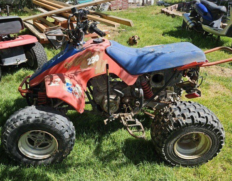 1992 Suzuki Quadrunner 230 4 four wheeler