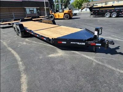 2026 Southland Trailers Black Flat Deck Tilt