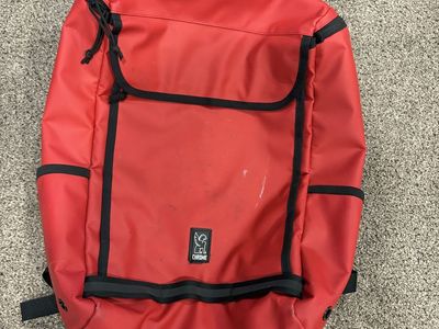 Chrome Industries Red Cycling Backpack