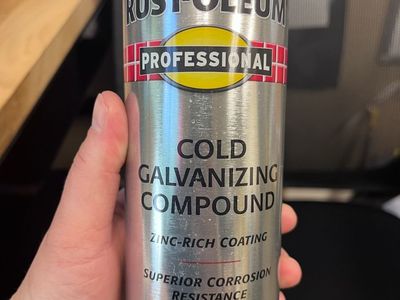 20 oz. Flat Gray Cold Galvanizing Compound Spray