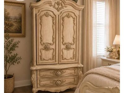Beautiful vintage french armoire