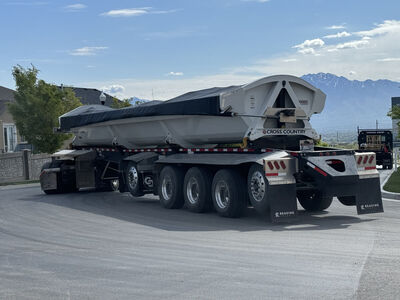 Super Side Dump 6 axle - Truck and Trailer Combo