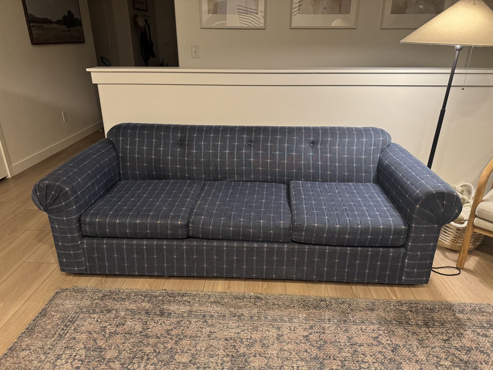 Vintage cottage couch