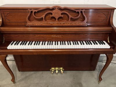 Like New Samick Cherry Upright Piano
