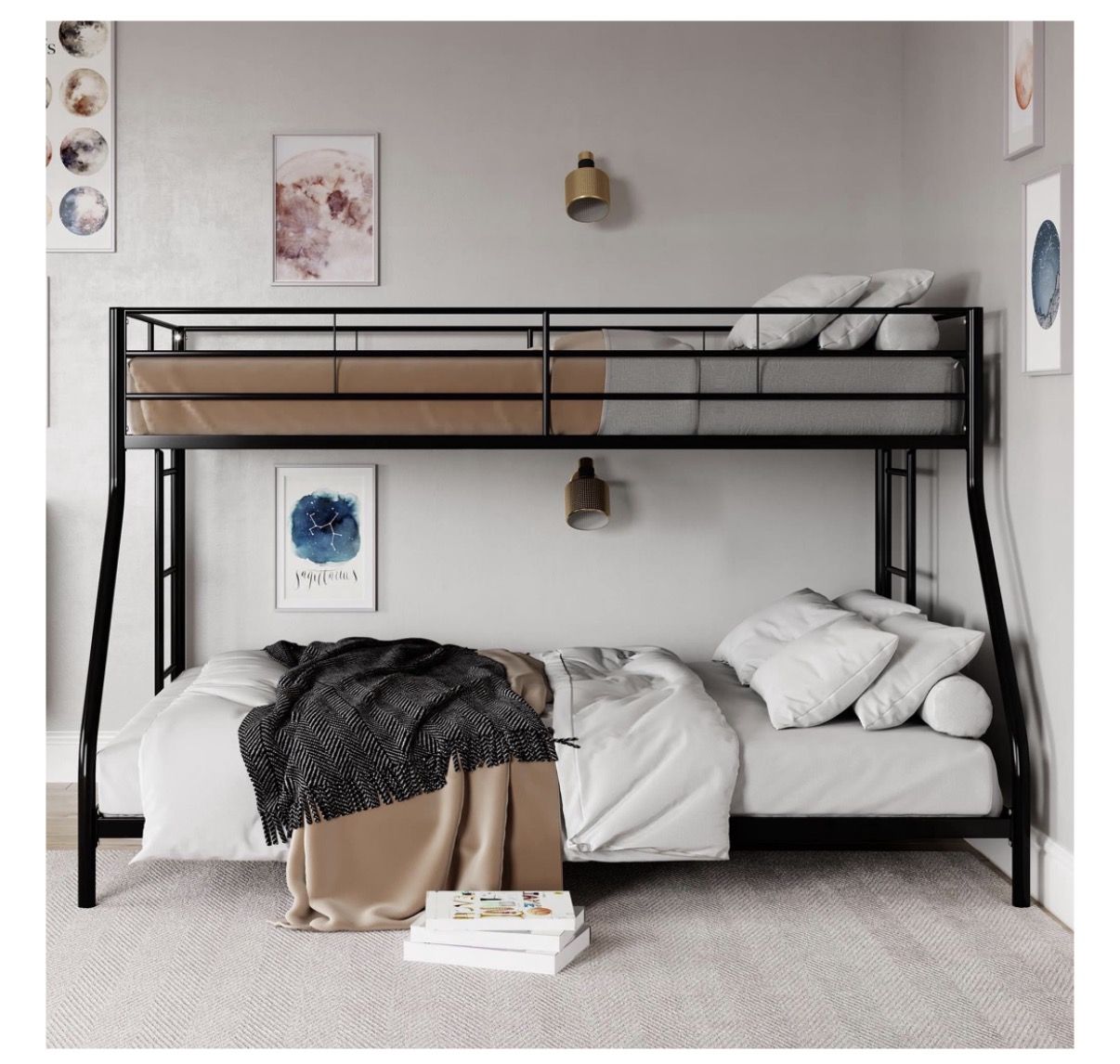 Twin over Full Toddler Bunkbed