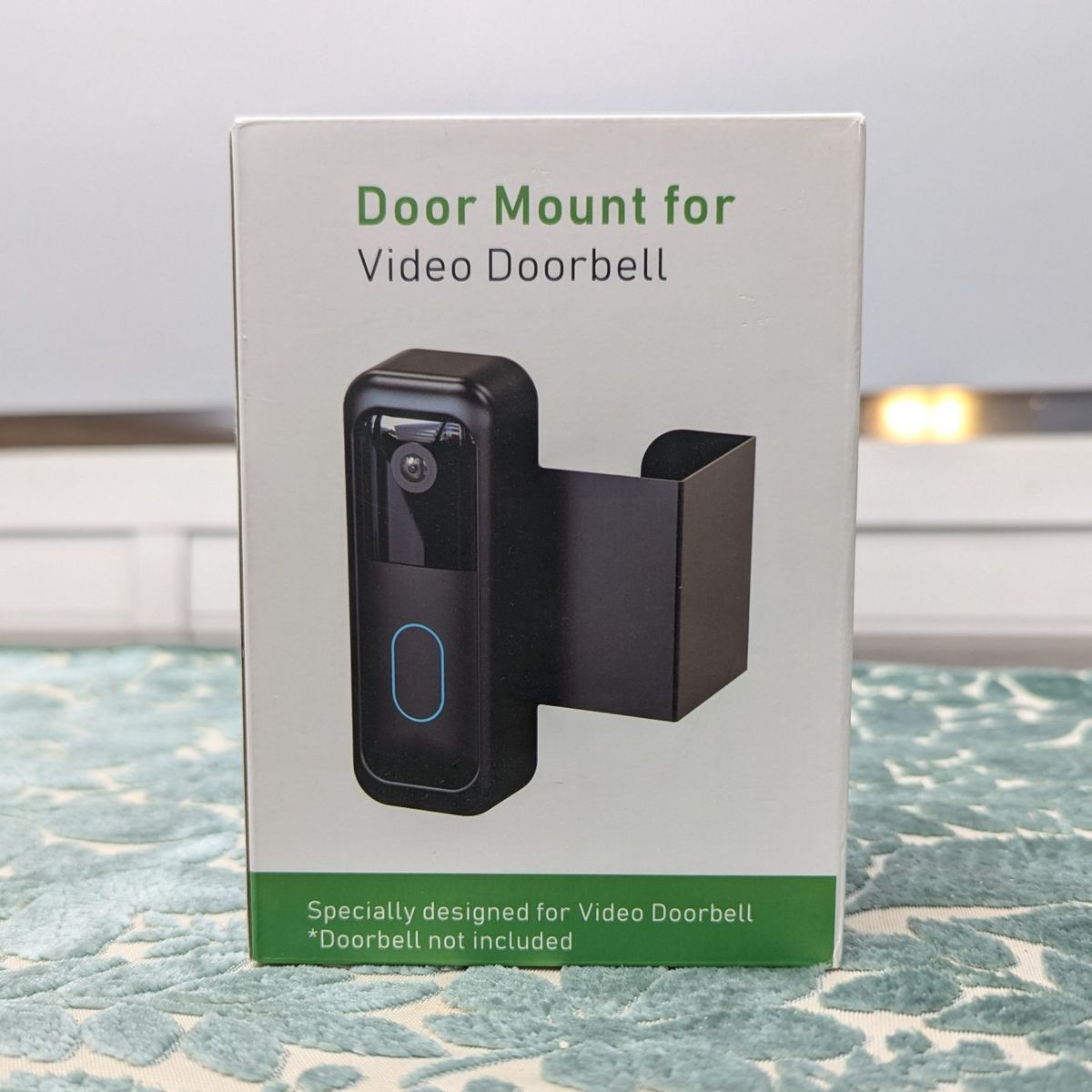 Anti-Theft Door Mount Bracket for Video Doorbell No Drilling Required