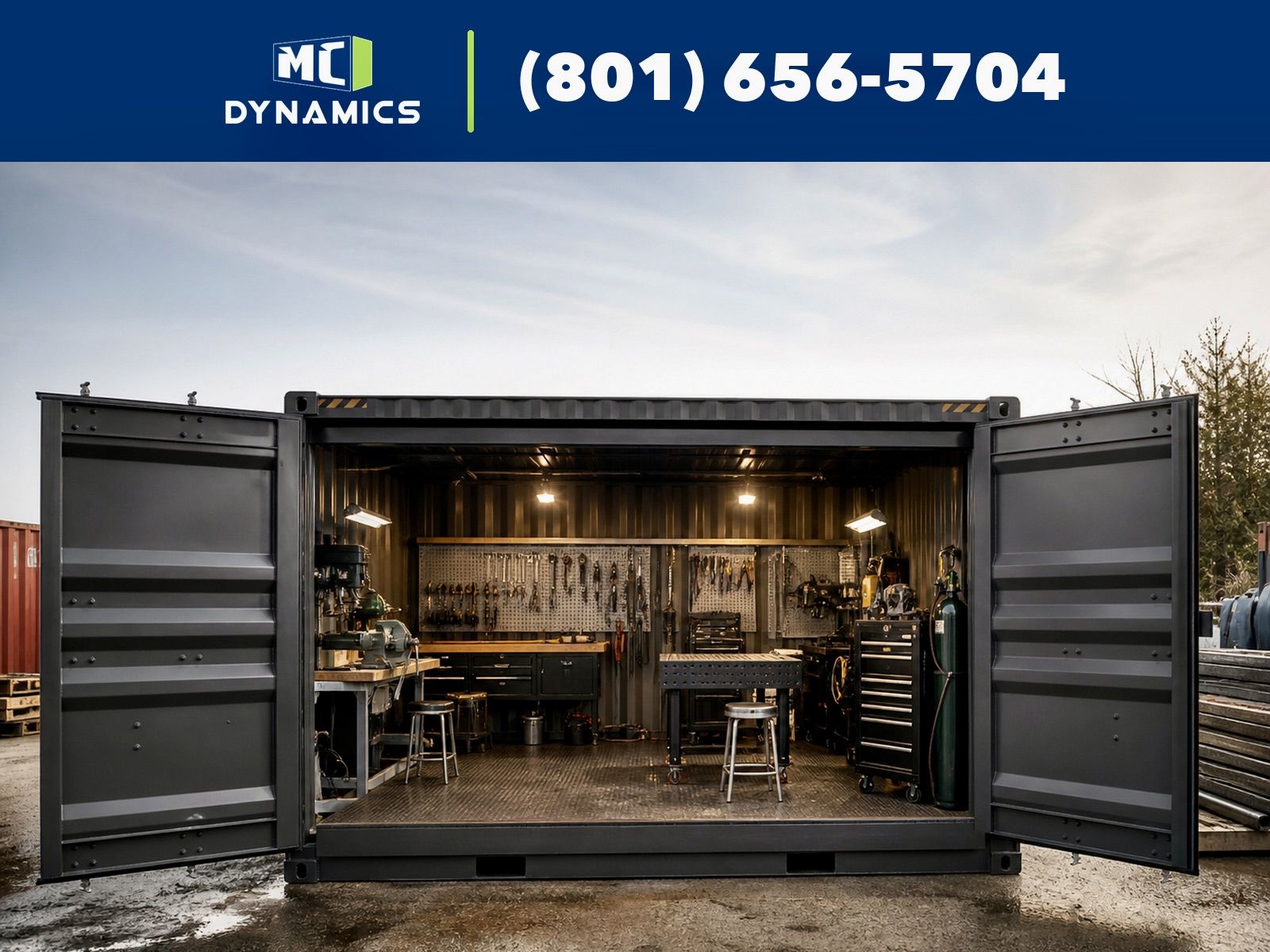 40' High-Cube One-Trip Container for Extra Property Storage